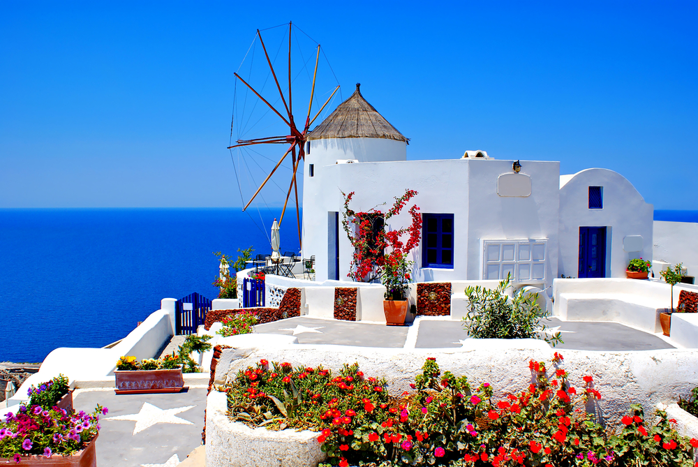 Греция остров мельница без смс